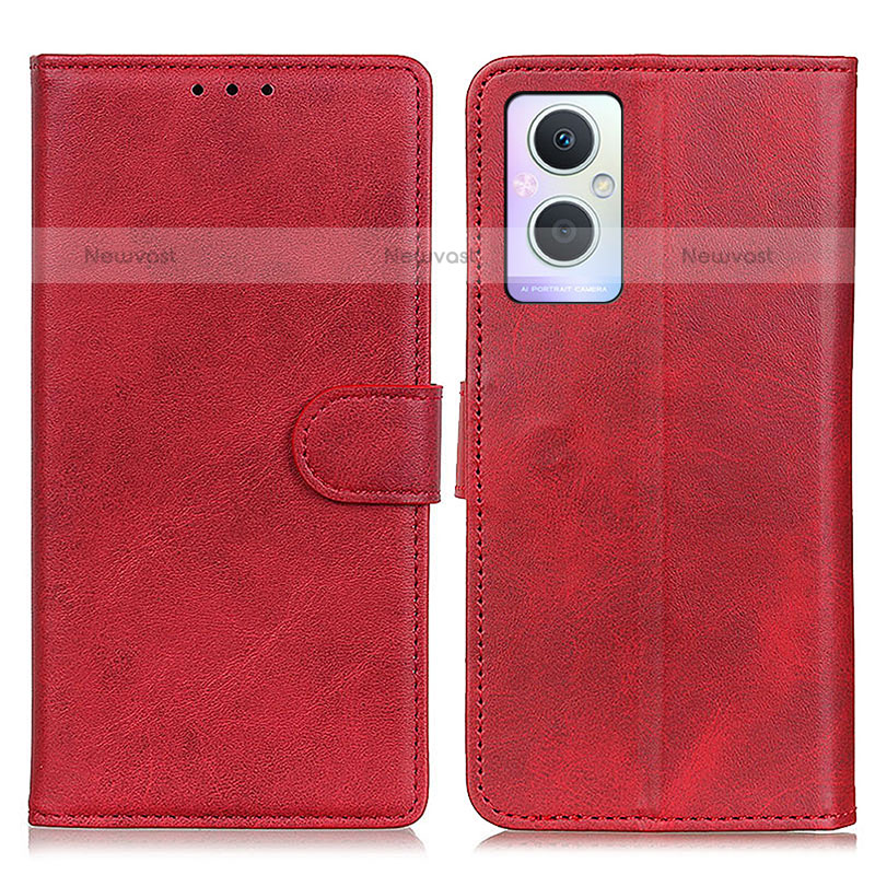 Leather Case Stands Flip Cover Holder A04D for Oppo F21 Pro 5G