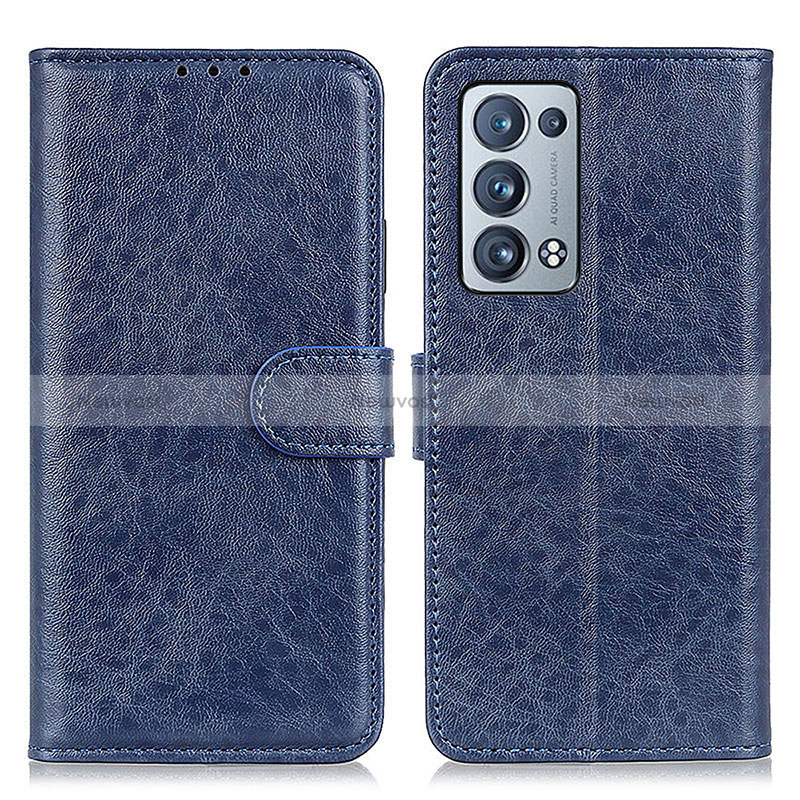 Leather Case Stands Flip Cover Holder A04D for Oppo Reno6 Pro 5G