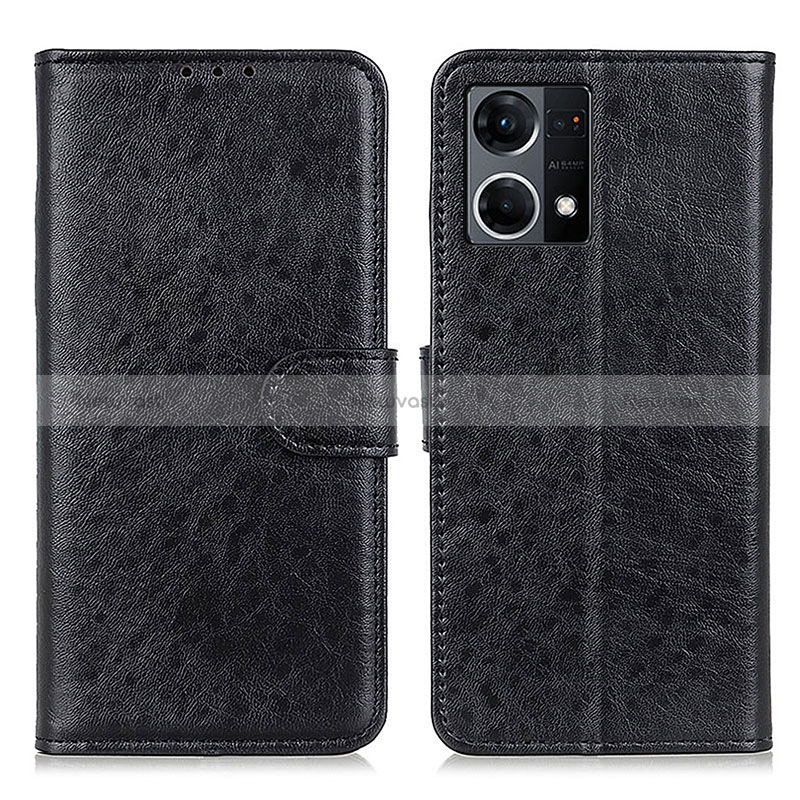 Leather Case Stands Flip Cover Holder A04D for Oppo Reno8 4G