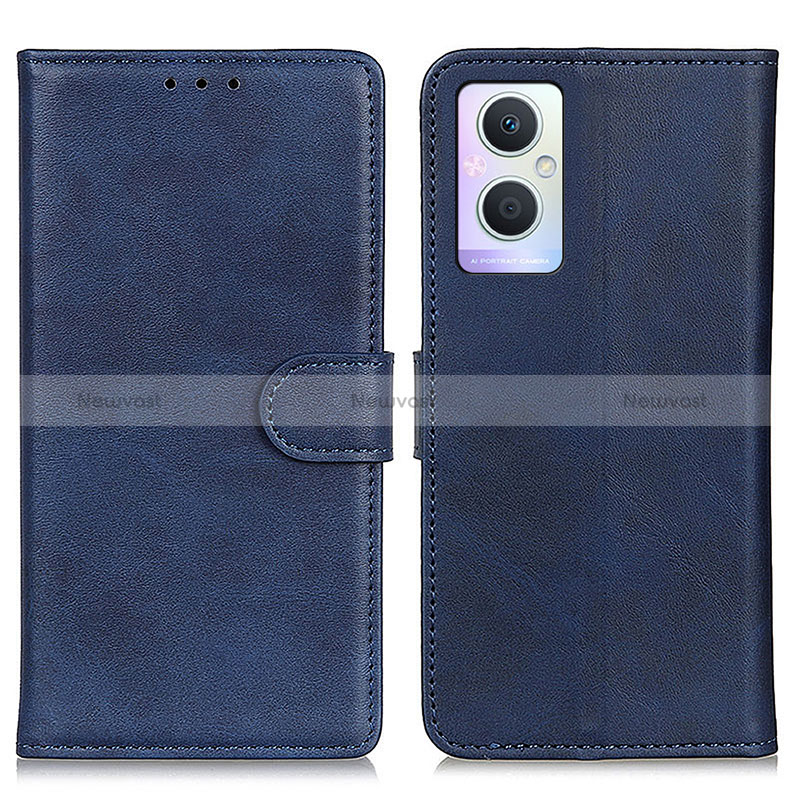 Leather Case Stands Flip Cover Holder A04D for Oppo Reno8 Lite 5G