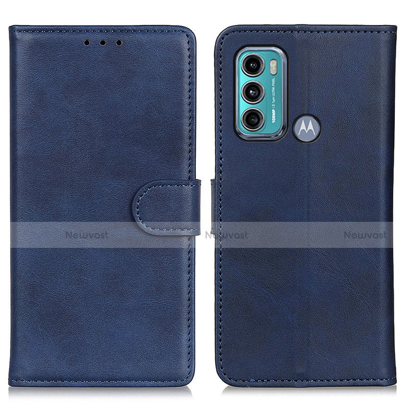Leather Case Stands Flip Cover Holder A05D for Motorola Moto G60
