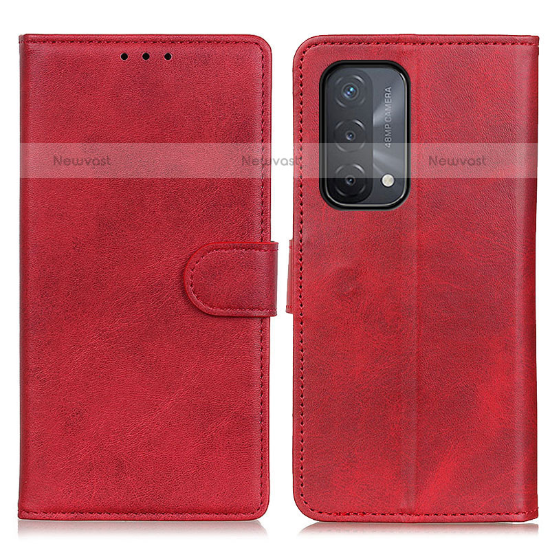 Leather Case Stands Flip Cover Holder A05D for OnePlus Nord N200 5G