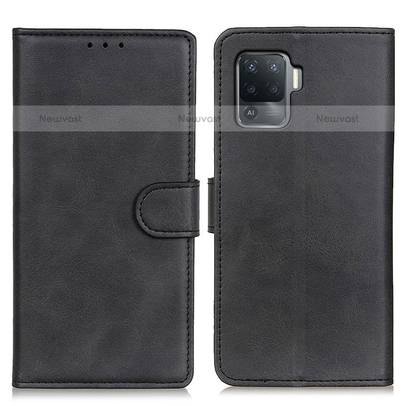 Leather Case Stands Flip Cover Holder A05D for Oppo A94 4G