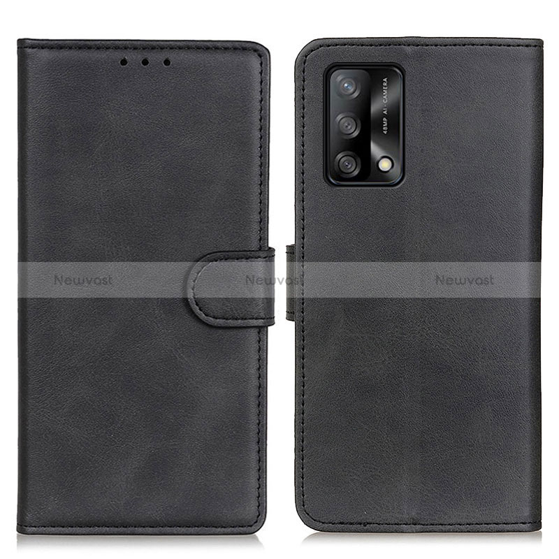 Leather Case Stands Flip Cover Holder A05D for Oppo A95 4G