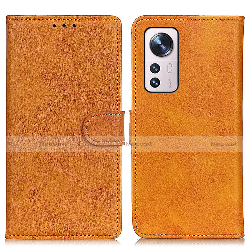 Leather Case Stands Flip Cover Holder A05D for Xiaomi Mi 12 5G