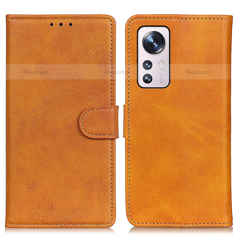Leather Case Stands Flip Cover Holder A05D for Xiaomi Mi 12 Pro 5G