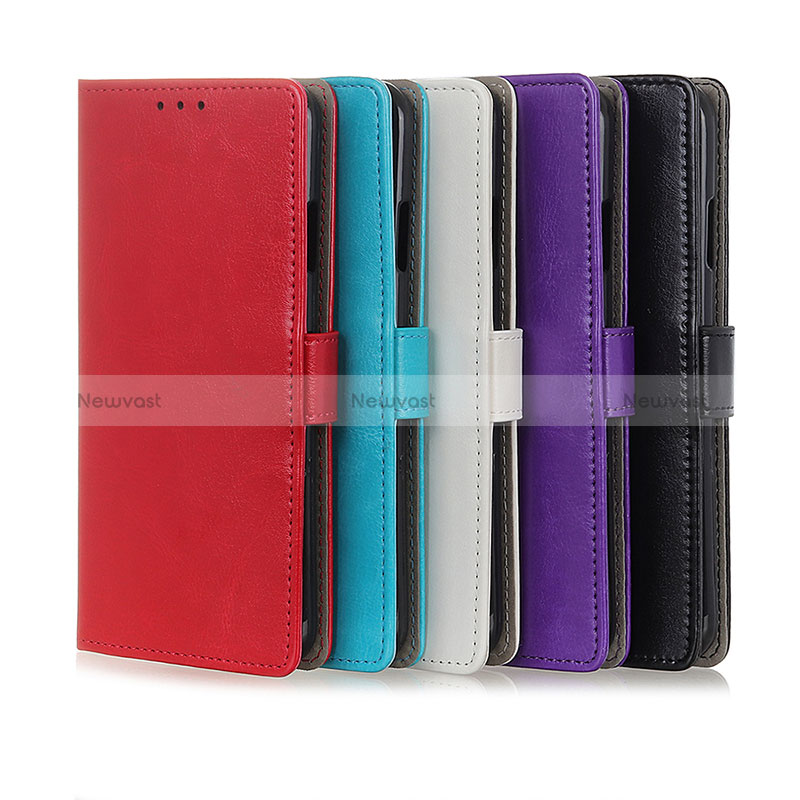 Leather Case Stands Flip Cover Holder A06D for Oppo Reno6 5G