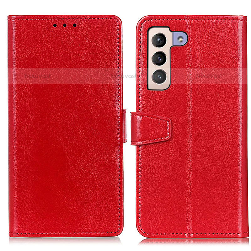 Leather Case Stands Flip Cover Holder A06D for Samsung Galaxy S21 5G