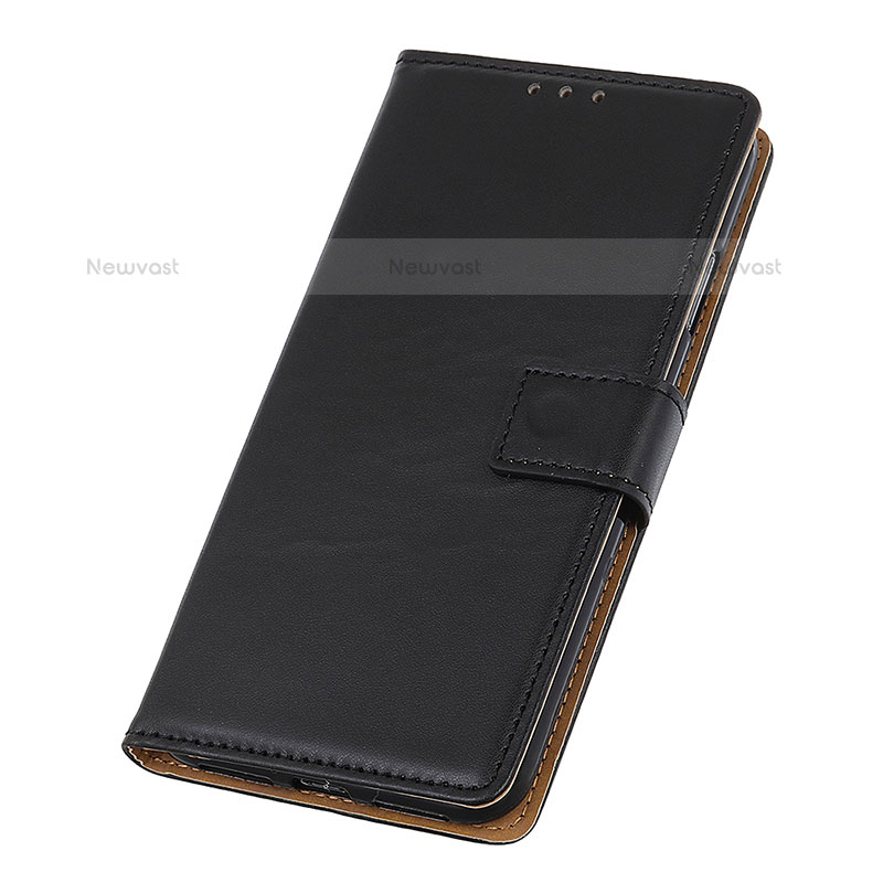 Leather Case Stands Flip Cover Holder A06D for Samsung Galaxy S22 Ultra 5G