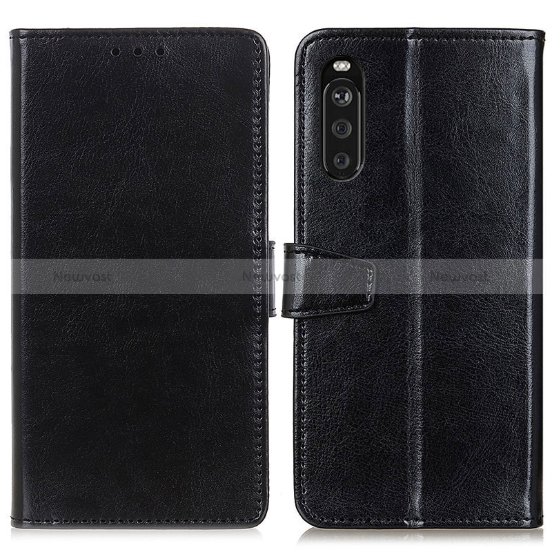 Leather Case Stands Flip Cover Holder A06D for Sony Xperia 10 III