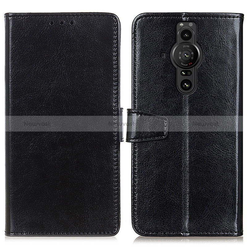 Leather Case Stands Flip Cover Holder A06D for Sony Xperia PRO-I