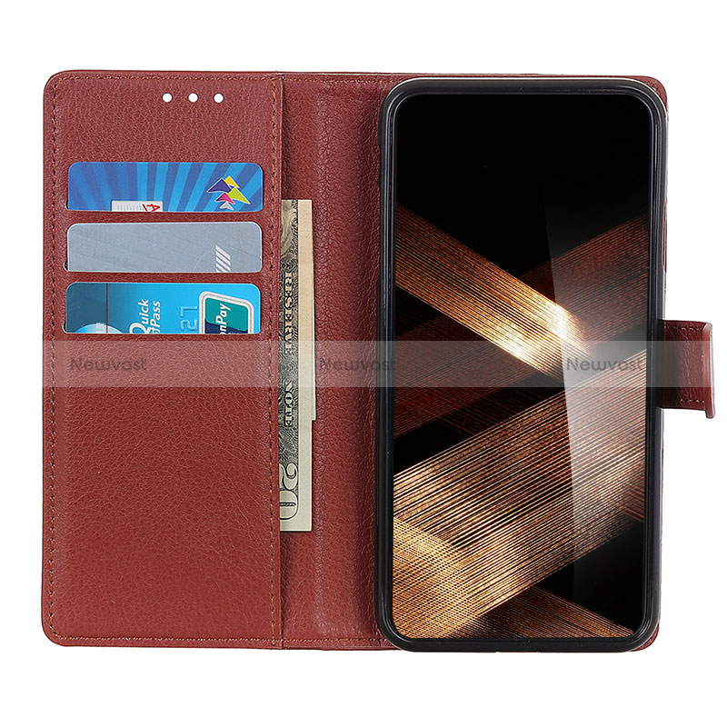 Leather Case Stands Flip Cover Holder A06D for Xiaomi Mi 14 Pro 5G