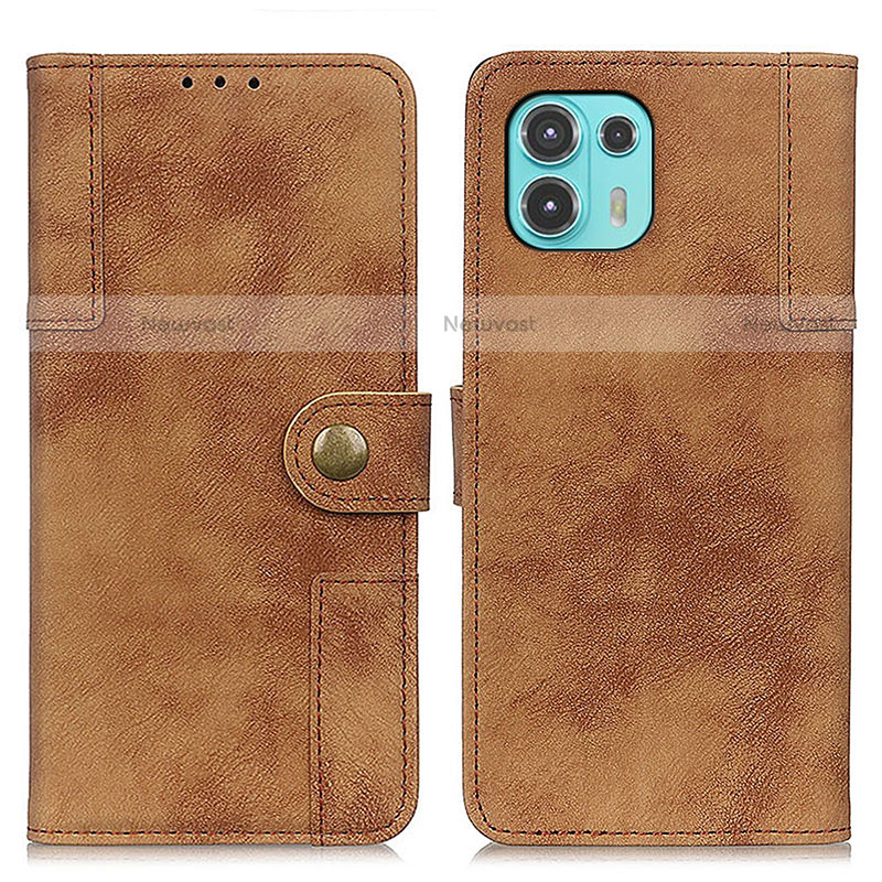 Leather Case Stands Flip Cover Holder A07D for Motorola Moto Edge 20 Lite 5G