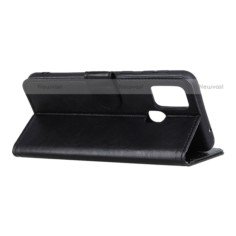 Leather Case Stands Flip Cover Holder A07D for Motorola Moto G31