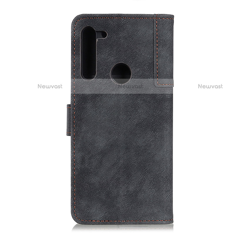 Leather Case Stands Flip Cover Holder A07D for Motorola Moto One Fusion Plus