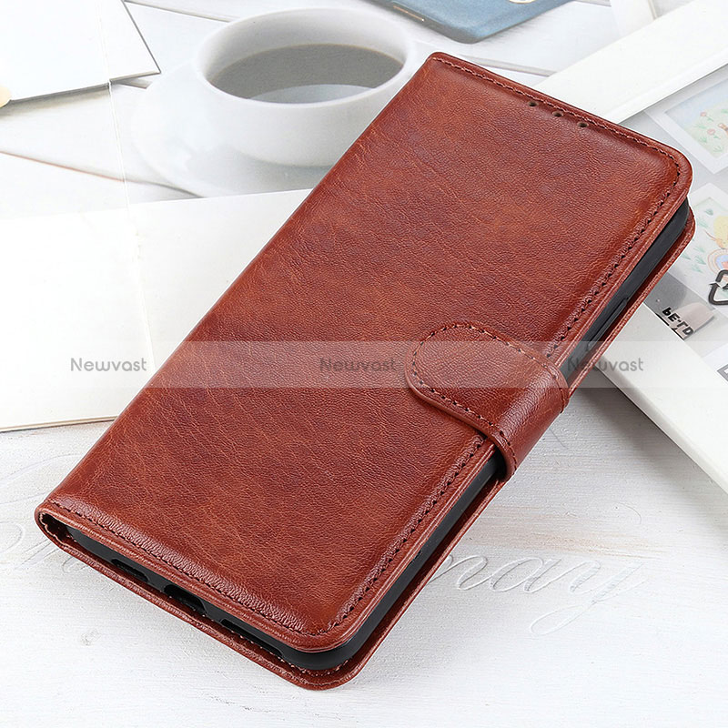 Leather Case Stands Flip Cover Holder A07D for OnePlus 9 5G