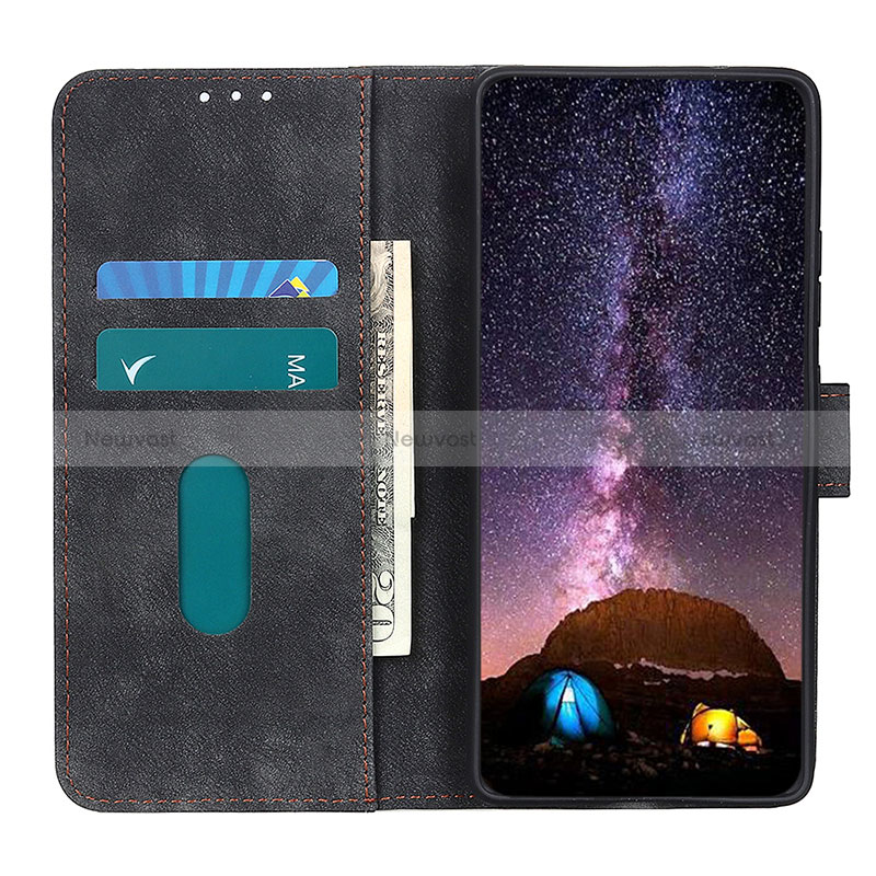 Leather Case Stands Flip Cover Holder A07D for Oppo Reno6 5G