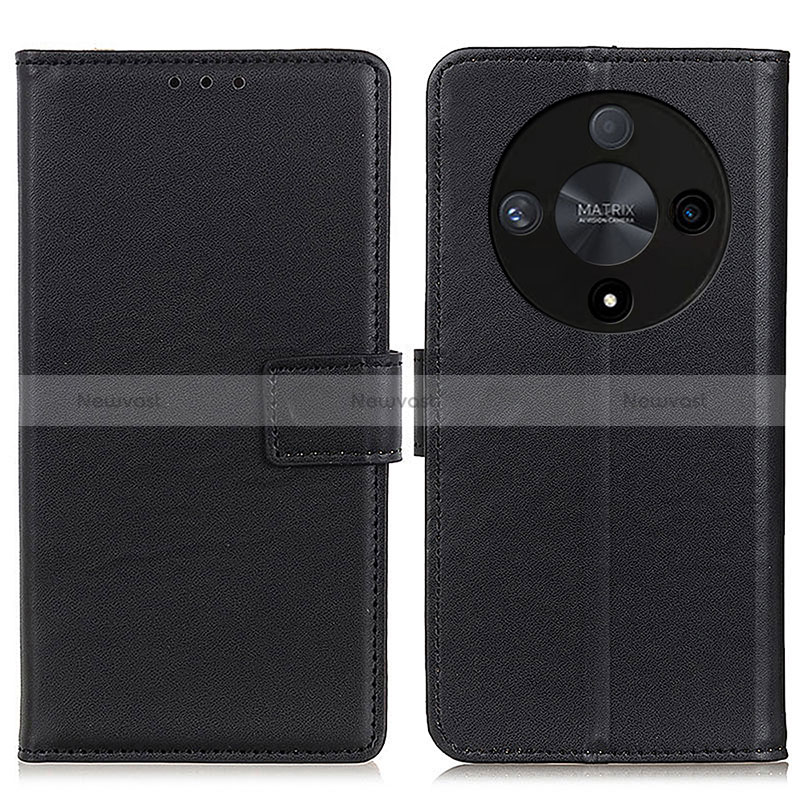 Leather Case Stands Flip Cover Holder A08D for Huawei Honor X9b 5G