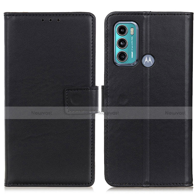 Leather Case Stands Flip Cover Holder A08D for Motorola Moto G40 Fusion