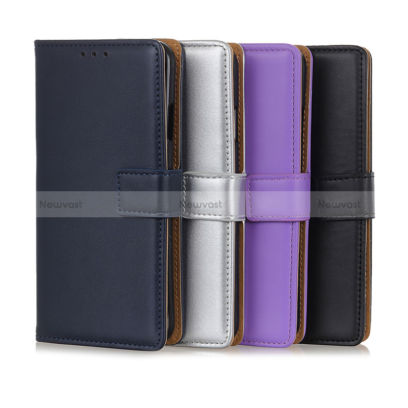 Leather Case Stands Flip Cover Holder A08D for Nokia C110