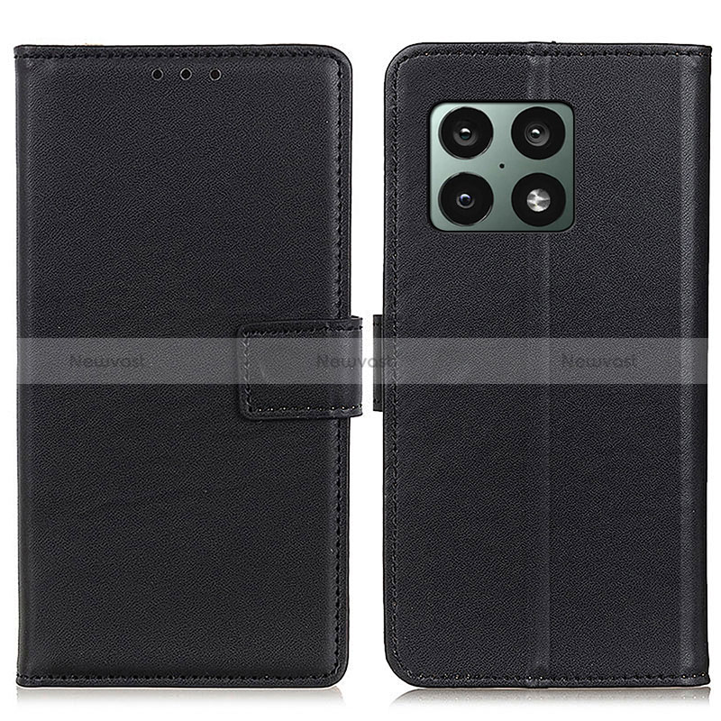 Leather Case Stands Flip Cover Holder A08D for OnePlus 10 Pro 5G