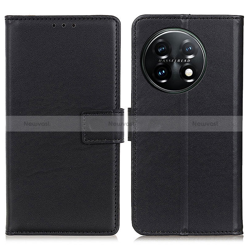Leather Case Stands Flip Cover Holder A08D for OnePlus 11 5G