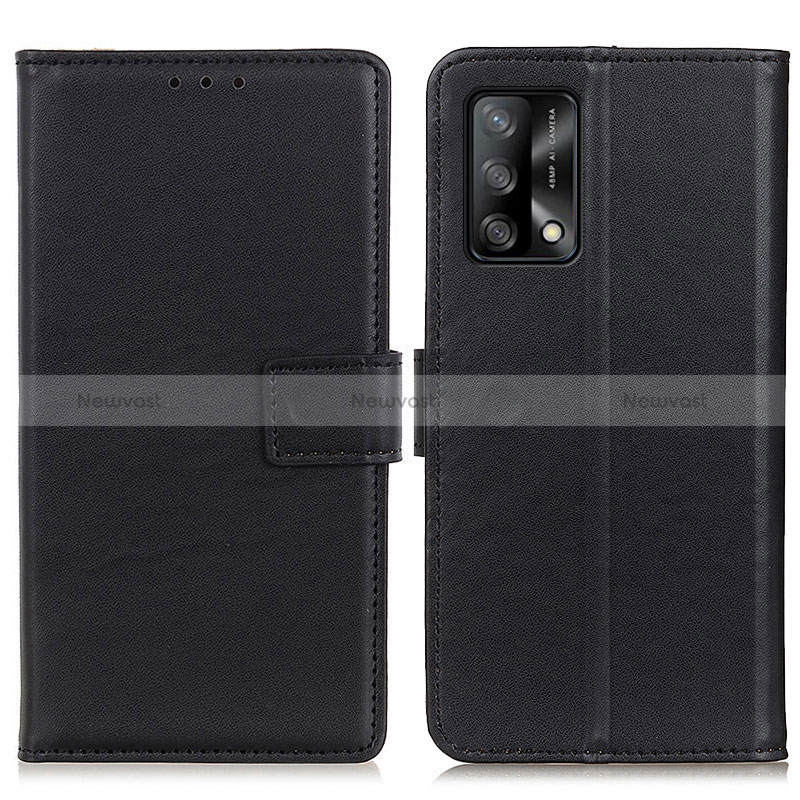 Leather Case Stands Flip Cover Holder A08D for Oppo A95 4G