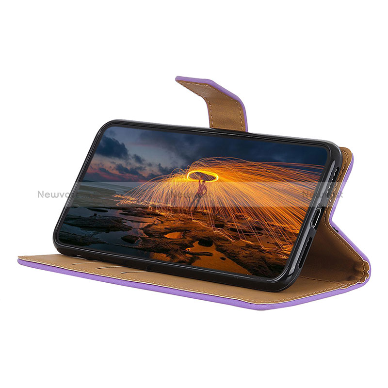 Leather Case Stands Flip Cover Holder A08D for Oppo Reno6 Pro 5G