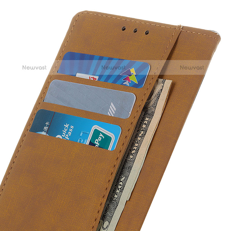 Leather Case Stands Flip Cover Holder A08D for Samsung Galaxy M32 4G