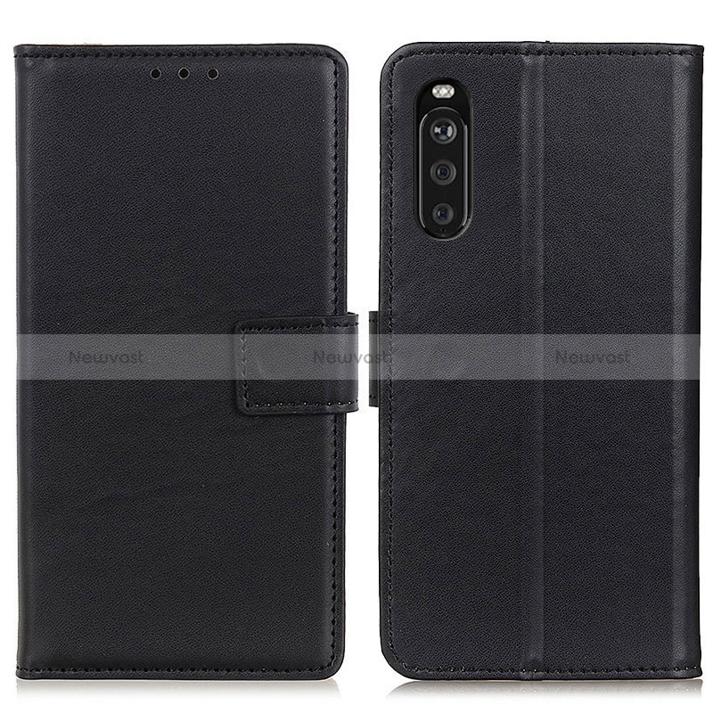 Leather Case Stands Flip Cover Holder A08D for Sony Xperia 10 III