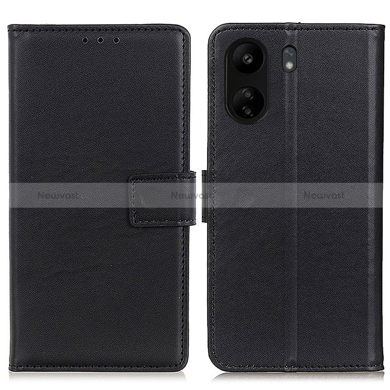 Leather Case Stands Flip Cover Holder A08D for Xiaomi Redmi 13C