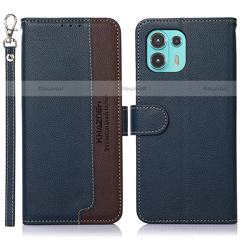 Leather Case Stands Flip Cover Holder A09D for Motorola Moto Edge 20 Lite 5G