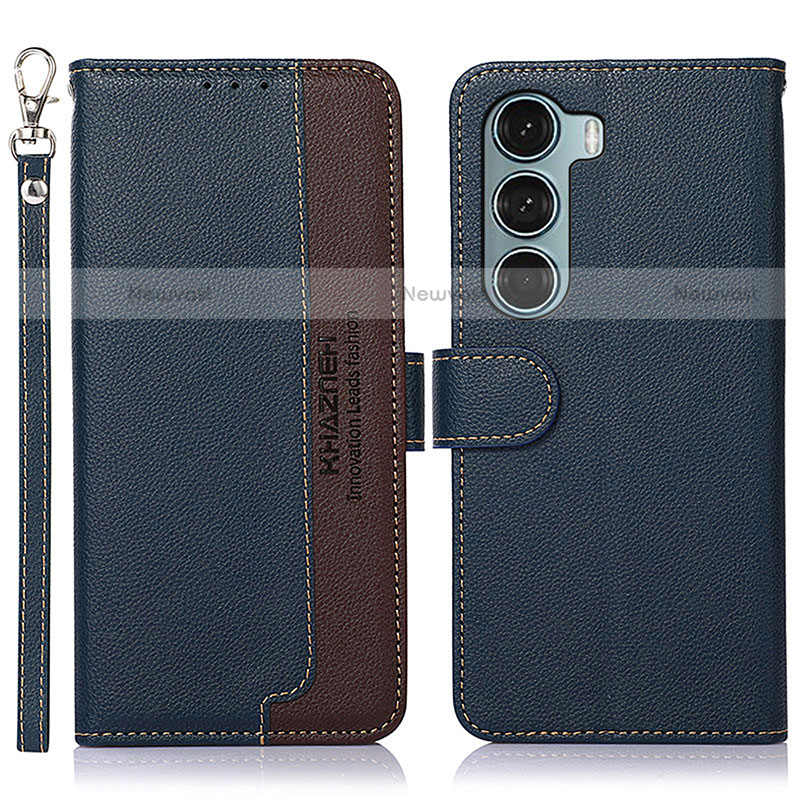 Leather Case Stands Flip Cover Holder A09D for Motorola Moto Edge S30 5G