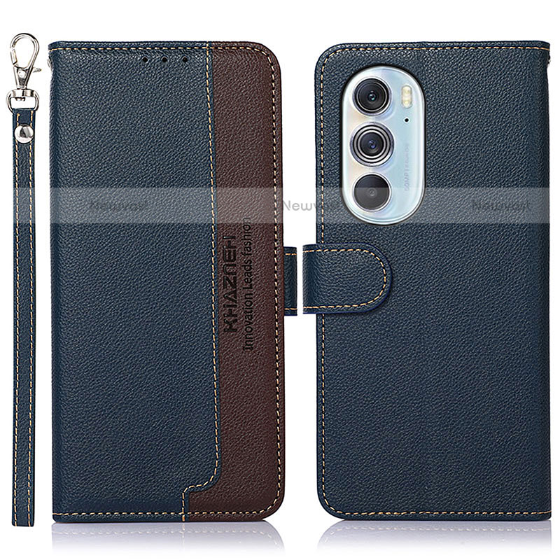 Leather Case Stands Flip Cover Holder A09D for Motorola Moto Edge X30 5G