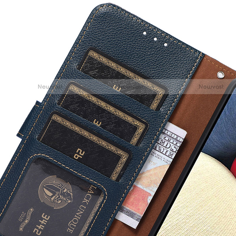 Leather Case Stands Flip Cover Holder A09D for Motorola Moto G200 5G