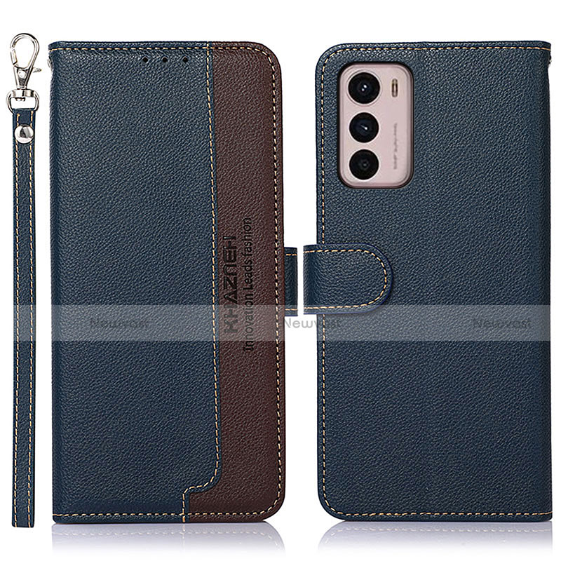 Leather Case Stands Flip Cover Holder A09D for Motorola Moto G42