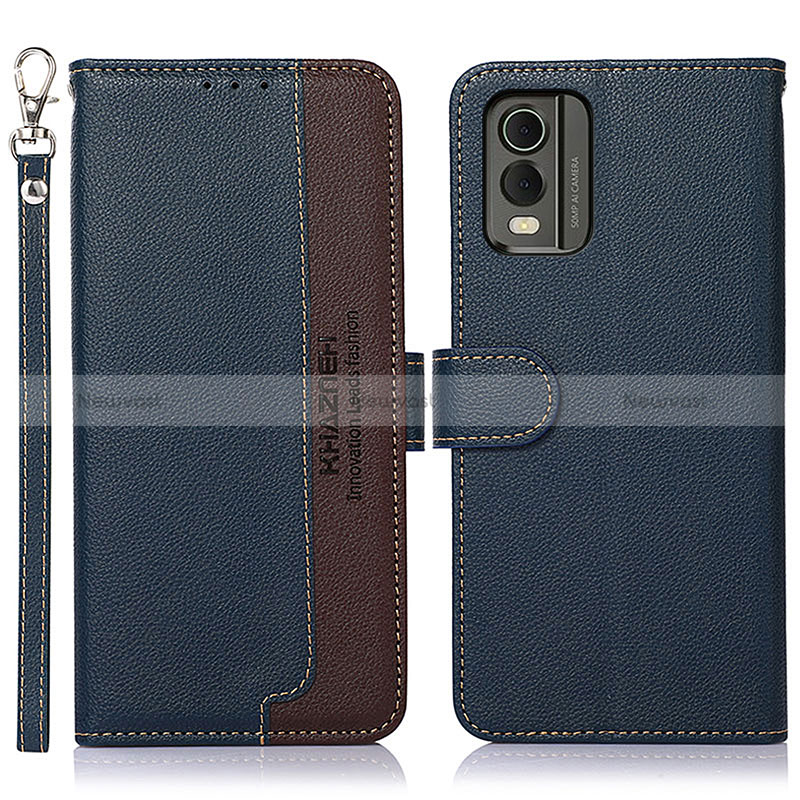 Leather Case Stands Flip Cover Holder A09D for Nokia C210