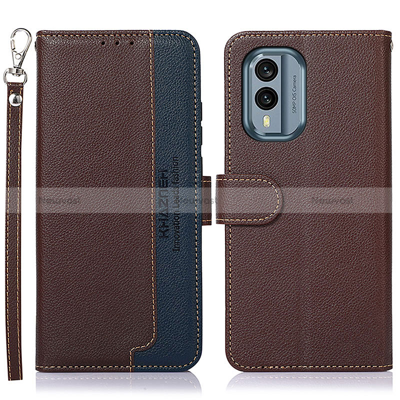 Leather Case Stands Flip Cover Holder A09D for Nokia X30 5G