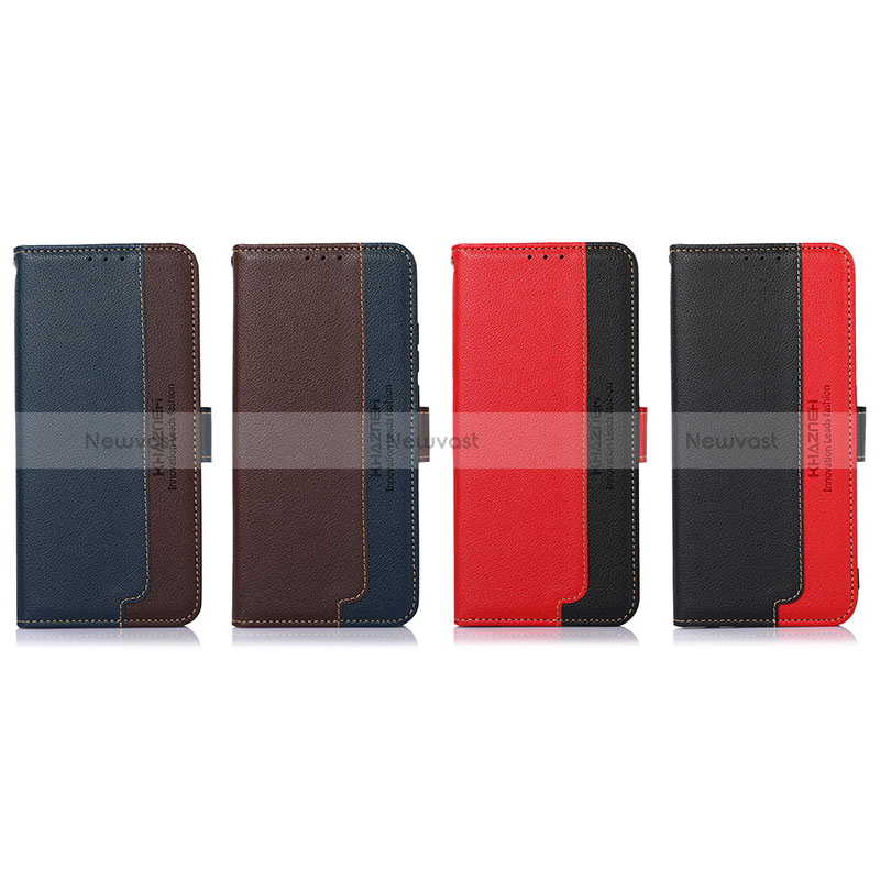 Leather Case Stands Flip Cover Holder A09D for Oppo Reno6 Lite