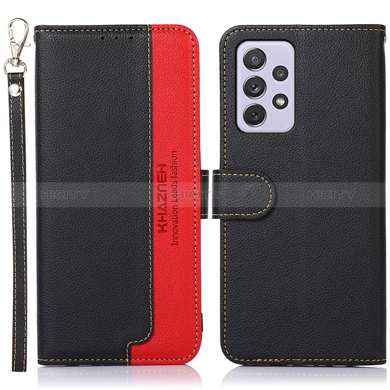 Leather Case Stands Flip Cover Holder A09D for Samsung Galaxy A73 5G