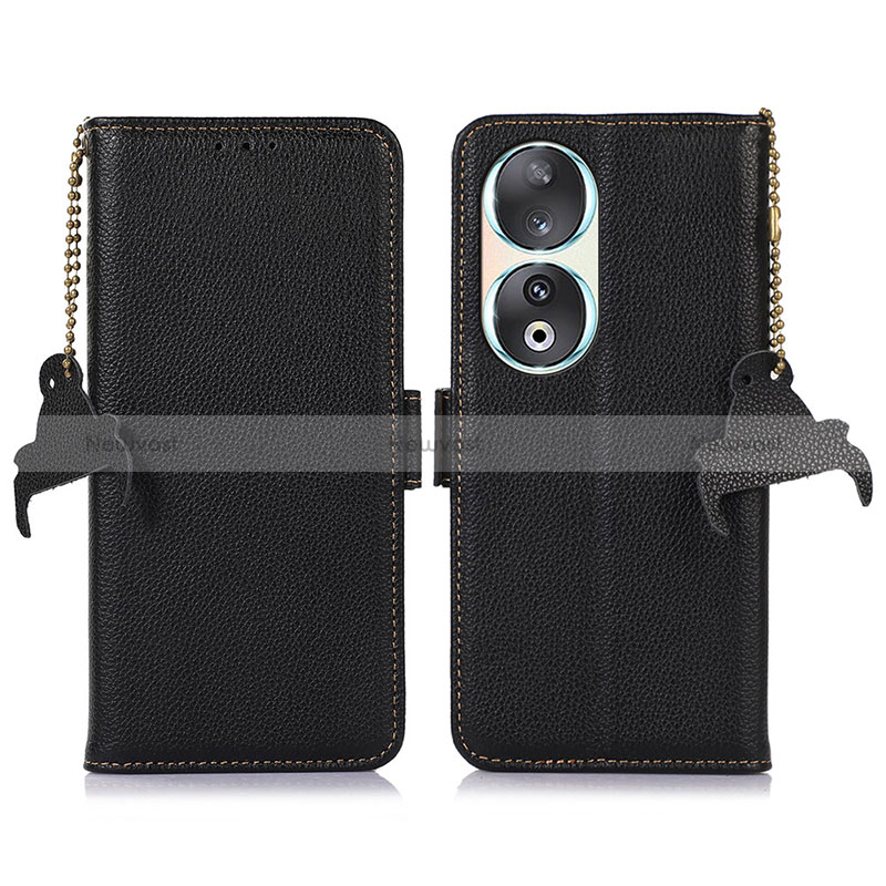 Leather Case Stands Flip Cover Holder A10D for Huawei Honor 90 5G