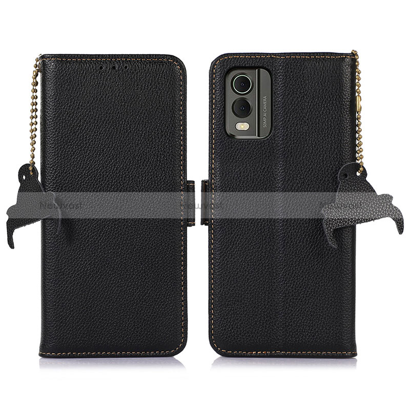 Leather Case Stands Flip Cover Holder A10D for Nokia C210