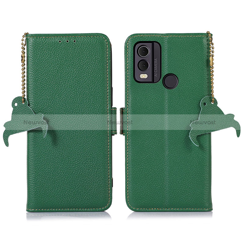 Leather Case Stands Flip Cover Holder A10D for Nokia C22