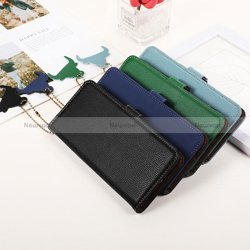 Leather Case Stands Flip Cover Holder A10D for Nokia C32