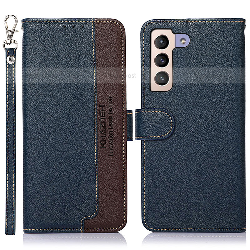 Leather Case Stands Flip Cover Holder A10D for Samsung Galaxy S21 FE 5G
