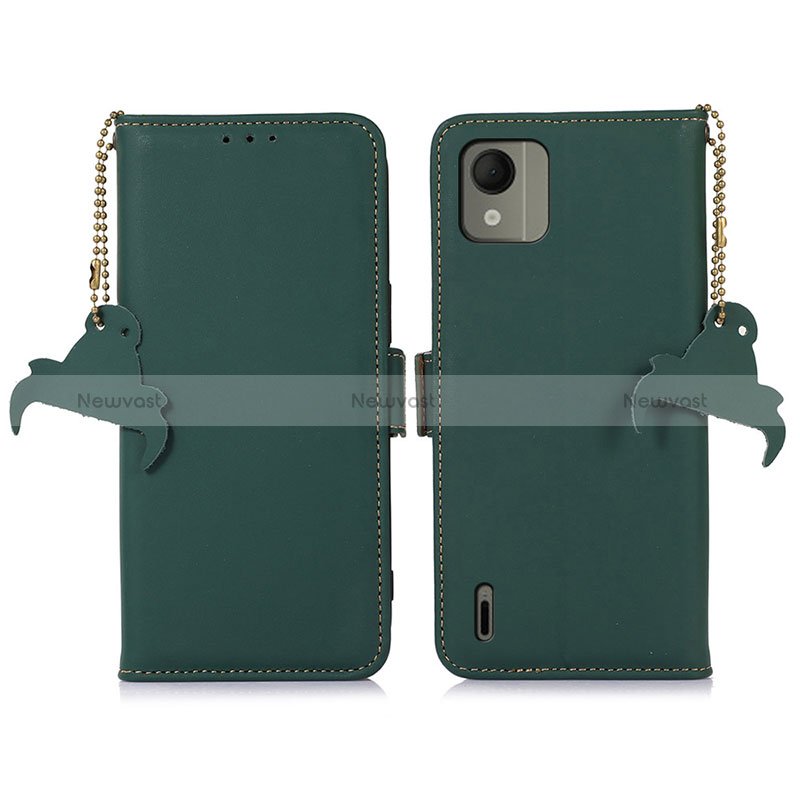 Leather Case Stands Flip Cover Holder A11D for Nokia C110