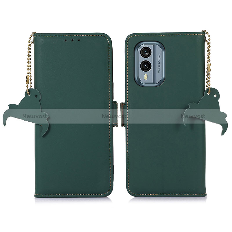 Leather Case Stands Flip Cover Holder A11D for Nokia X30 5G