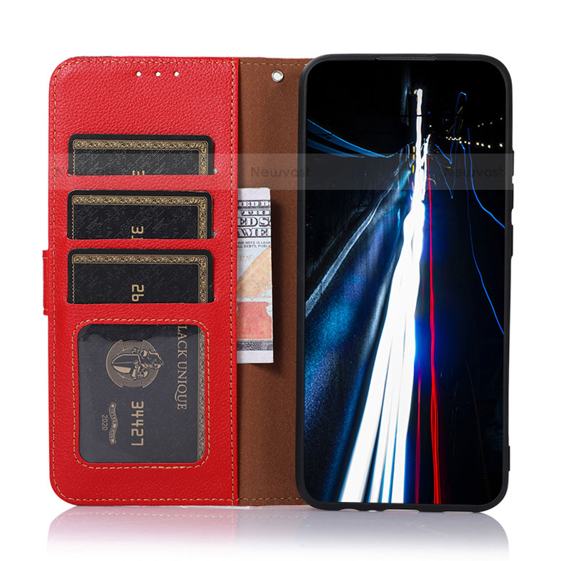 Leather Case Stands Flip Cover Holder A11D for Samsung Galaxy S21 FE 5G