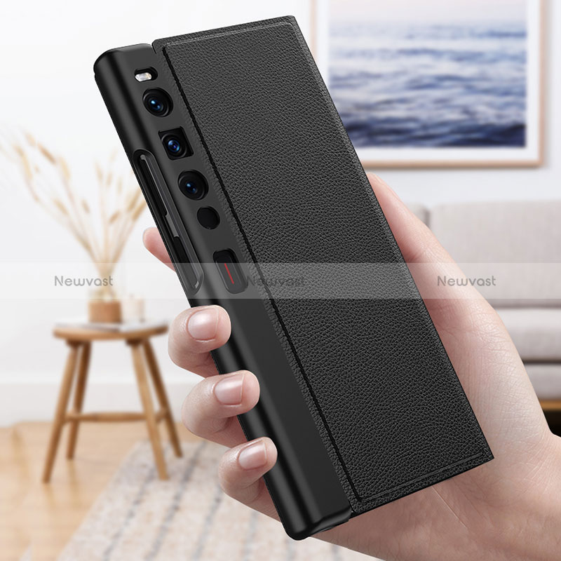 Leather Case Stands Flip Cover Holder AC1 for Huawei Mate Xs 2
