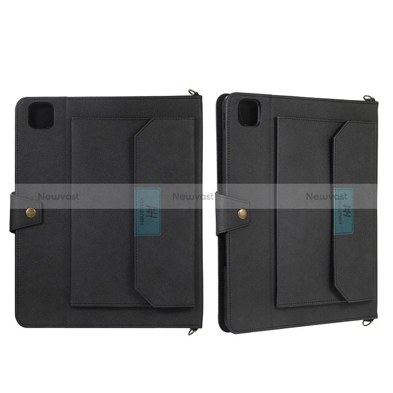 Leather Case Stands Flip Cover Holder AD1 for Apple iPad Pro 11 (2020)